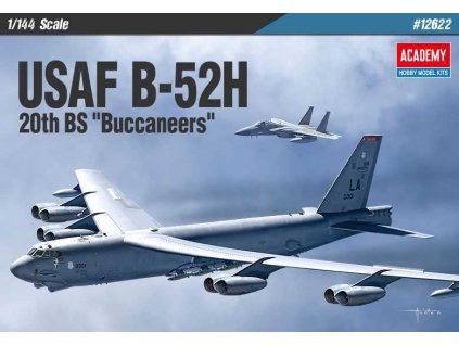 Model Kit letadlo 12622 - USAF B-52H 20th BS "Buccaneers" (1:144)