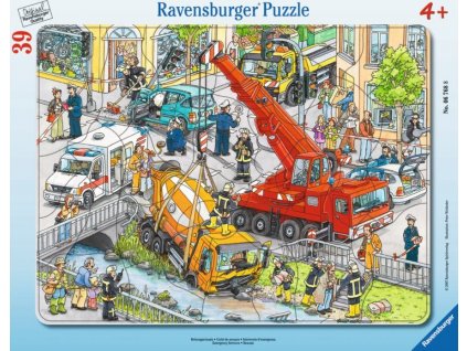 RAVENSBURGER Puzzle Záchranná akce 39 dílků