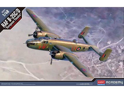 Model Kit letadlo 12339 - RAF B-25C/D "European Theatre" (1:48)