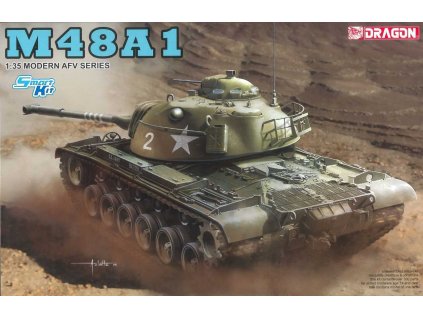 Model Kit tank 3559 - M48A1 (SMART KIT) (1:35)