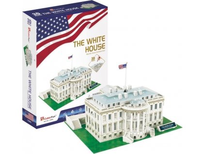 CUBICFUN 3D puzzle Bílý dům 64 dílků