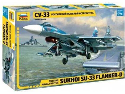 Model Kit letadlo 7297 - Sukhoi SU-33 Flanker D (1:72)