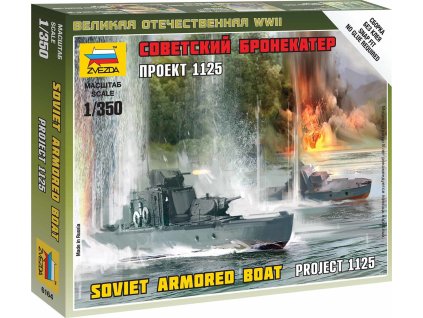 Wargames (WWII) loď 6164 - Soviet Armored Boat (1:350)