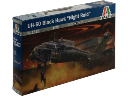 Model Kit vrtulník 1328 - UH-60/MH-60 BLACK HAWK "NIGHT RAID" (1:72)