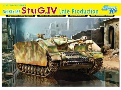 Model Kit military 6612 - Sd.Kfz.167 StuG.IV Late Production (Smart Kit) (1:35)
