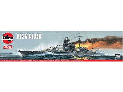 Classic Kit VINTAGE loď A04204V - Bismarck (1:600)