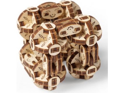 UGEARS 3D puzzle Flexi-kubus 144 dílků