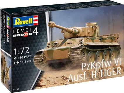 Plastic ModelKit tank 03262 - PzKpfw VI Ausf. H Tiger (1:72)