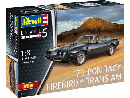 Plastic ModelKit auto 07710 - Pontiac Firebird Trans Am (1:8)