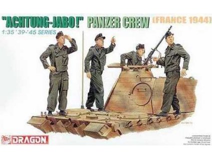 Model Kit figurky 6191 - "ACHTUNG-JABO!" PANZER CREW (FRANCE 1944) (1:35)