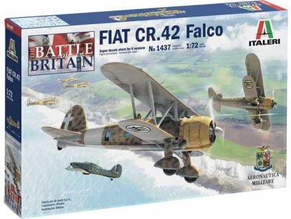 Model Kit letadlo 1437 - FIAT CR.42 Falco (1:72)