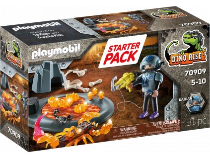 PLAYMOBIL® Dino Rise 70909 Starter Pack Boj s ohnivým škorpionem