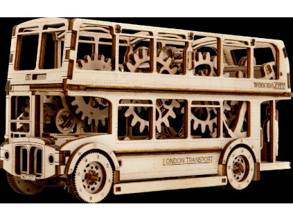 WOODEN CITY 3D puzzle Londýnský autobus 216 dílů