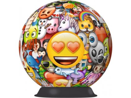 RAVENSBURGER Puzzleball Smajlíci Emoji 72 dílků