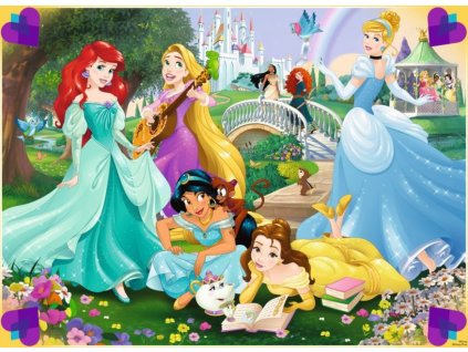 RAVENSBURGER Puzzle Disney princezny: Odvážný sen XXL 100 dílků