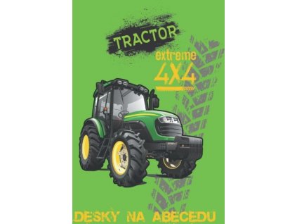 OXYBAG Desky na abecedu Traktor