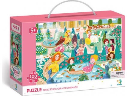 DODO Puzzle Princezny na promenádě 100 dílků