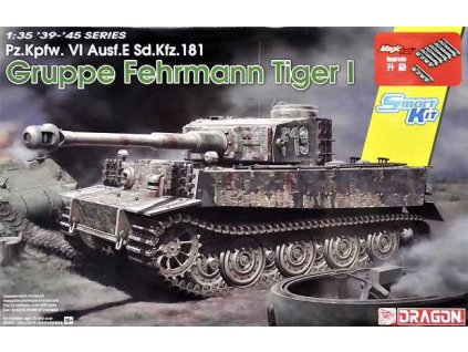 Model Kit tank 6484 - Sd.Kfz.181 Pz.Kpfw.VI Ausf.E Gruppe Fehrmann Tiger I (1:35)