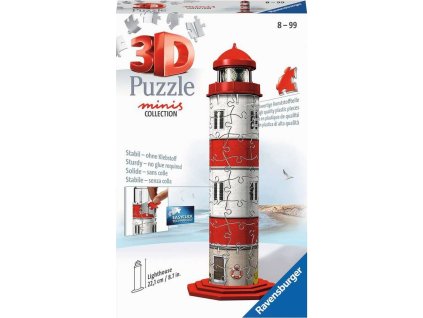 RAVENSBURGER 3D puzzle Mini Maják 54 dílků