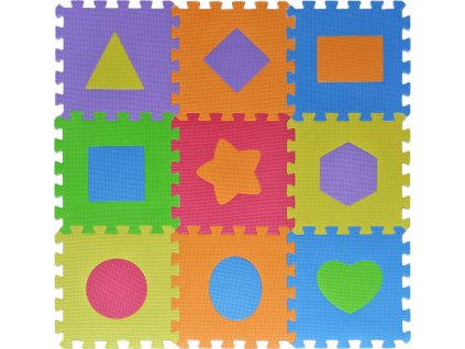 Pěnové puzzle Tvary (28x28)