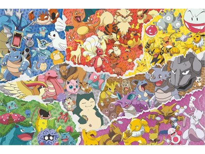 RAVENSBURGER Puzzle Pokémon Allstars 1000 dílků