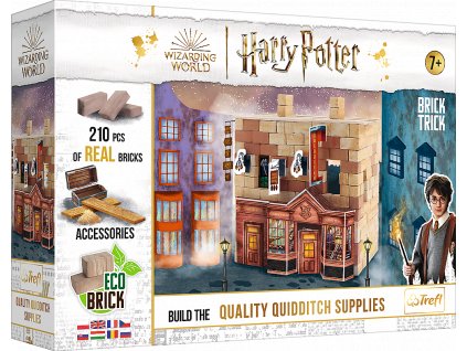 TREFL BRICK TRICK Harry Potter: Prvotřídní potřeby pro famfrpál M 210 dílů