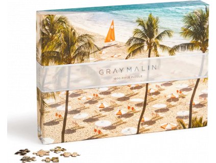 GALISON Puzzle Gray Malin: Plážový klub 1000 dílků