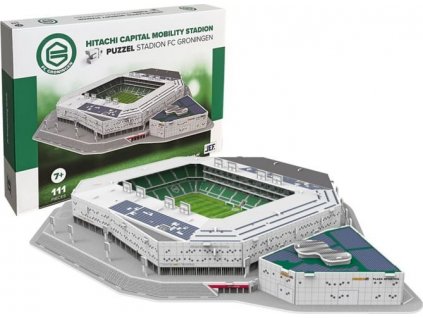 3D PUZZLE STADIUM 3D puzzle Hitachi Capital Mobility Stadion - FC Groningen 111 dílků