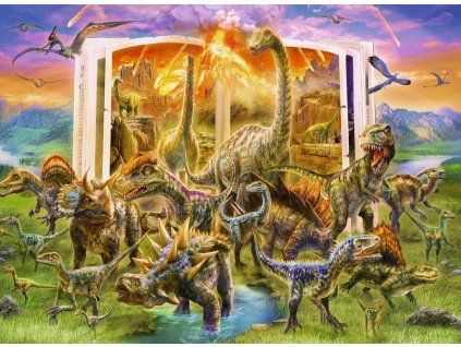 RAVENSBURGER Puzzle Encyklopedie dinosaurů XXL 300 dílků