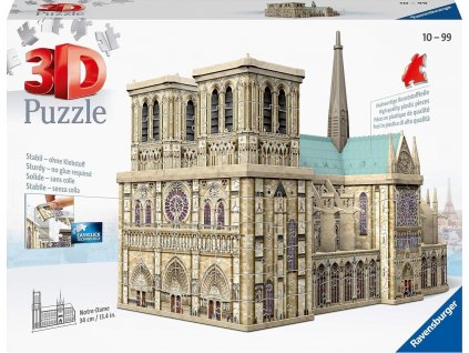 RAVENSBURGER 3D puzzle Katedrála Notre-Dame, Paříž 324 dílků