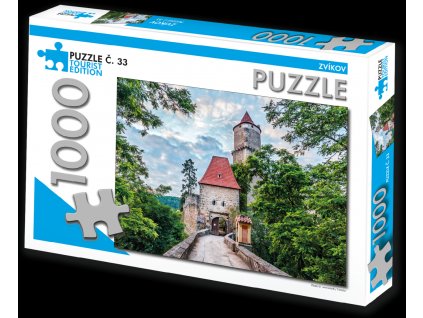 TOURIST EDITION Puzzle Zvíkov 1000 dílků (č.33)