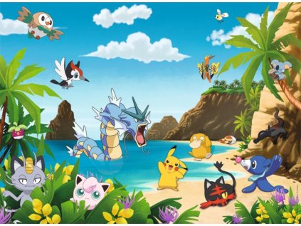 RAVENSBURGER Puzzle Pokémon: Chyť je všechny! XXL 200 dílků