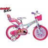 DINO Bikes - Dětské kolo 14"" 614GBAF - Barbie 2022