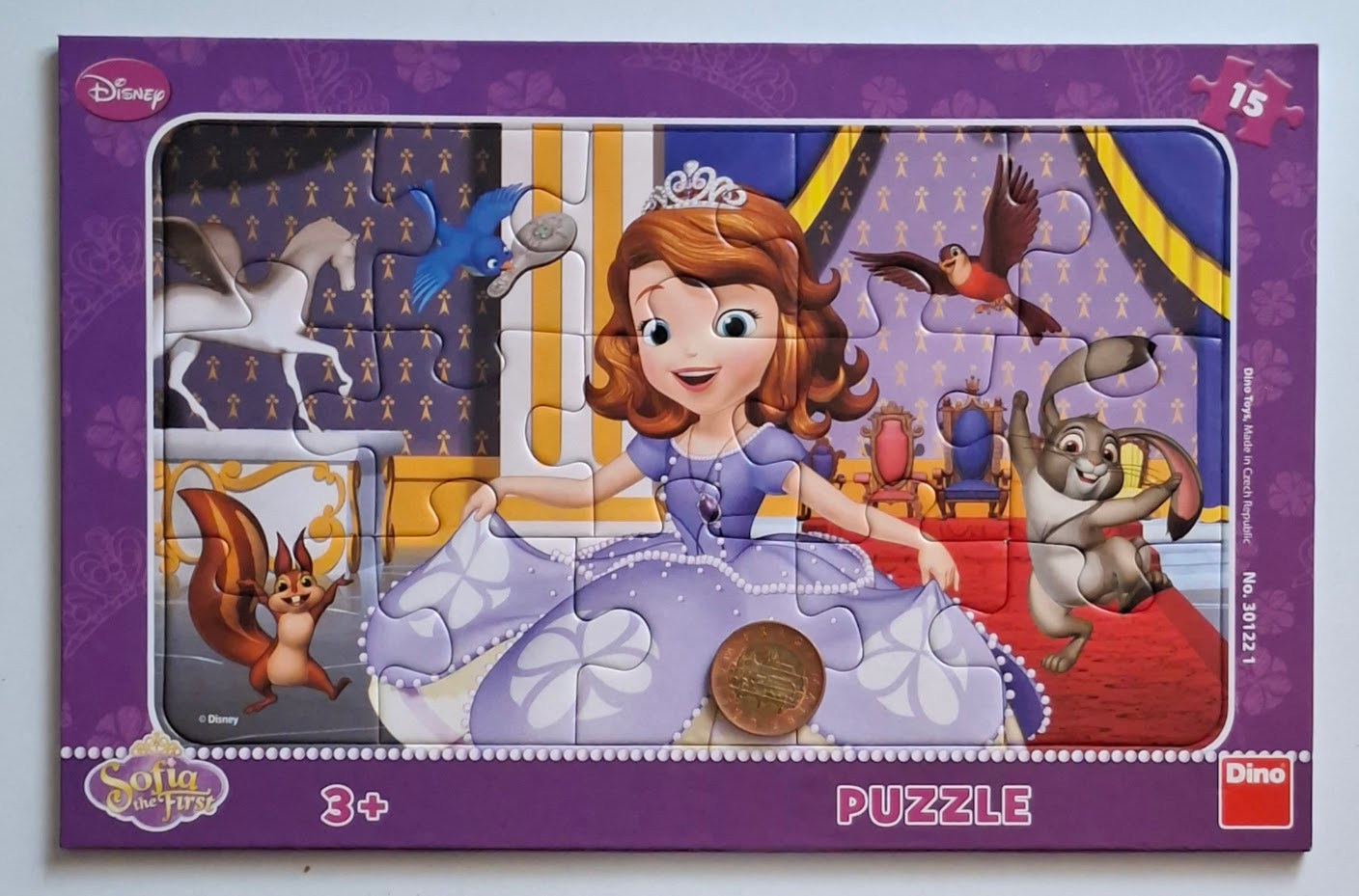 Složené rámové puzzle Disney pro holky srovnání s padesátikorunou