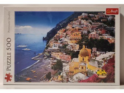 TREFL Puzzle Město Positano 500 dílků