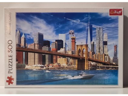TREFL Puzzle Pohled na New York 500 dílků