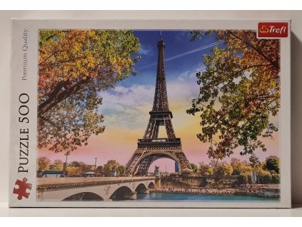 TREFL Puzzle Romantická Paříž 500 dílků