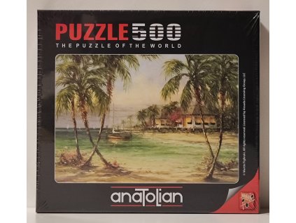 ANATOLIAN Puzzle Bungalov 500 dílků