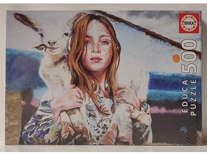 EDUCA Puzzle Pastýřka 500 dílků