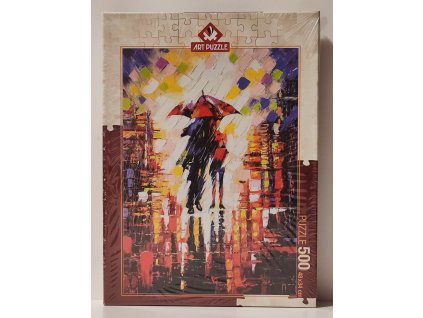 ART PUZZLE Puzzle Láska pod deštníkem 500 dílků