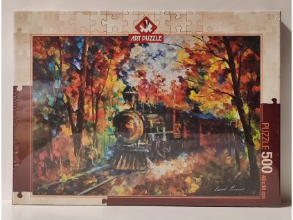 ART PUZZLE Puzzle Podzimní vlak 500 dílků