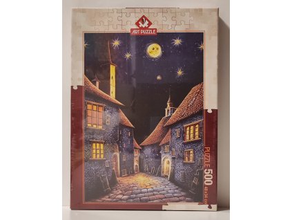 ART PUZZLE Puzzle Středověká noc Chánů 500 dílků