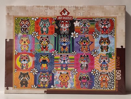 ART PUZZLE Puzzle Tantan a Momo 500 dílků