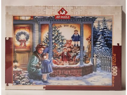 ART PUZZLE Puzzle Výloha s hračkami 500 dílků