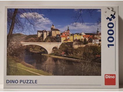 DINO Puzzle Hrad Loket 1000 dílků