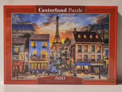 CASTORLAND Puzzle Pařížské ulice 500 dílků