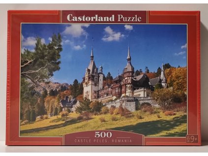 CASTORLAND Puzzle Zámek Peles, Rumunsko 500 dílků