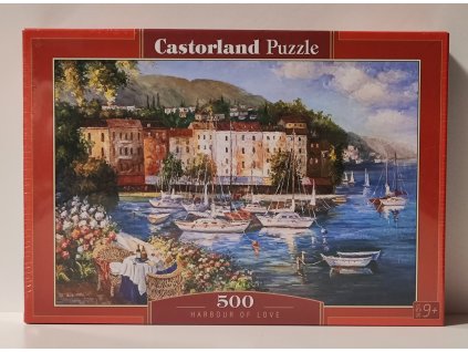 CASTORLAND Puzzle Přístav lásky – 500 dílků