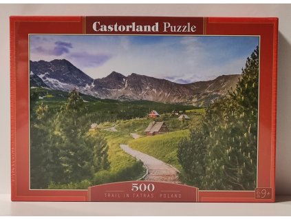 CASTORLAND Puzzle Stezka v Tatrách, Polsko 500 dílků
