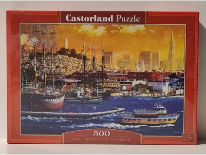 CASTORLAND Puzzle Přístav San Francisco 500 dílků